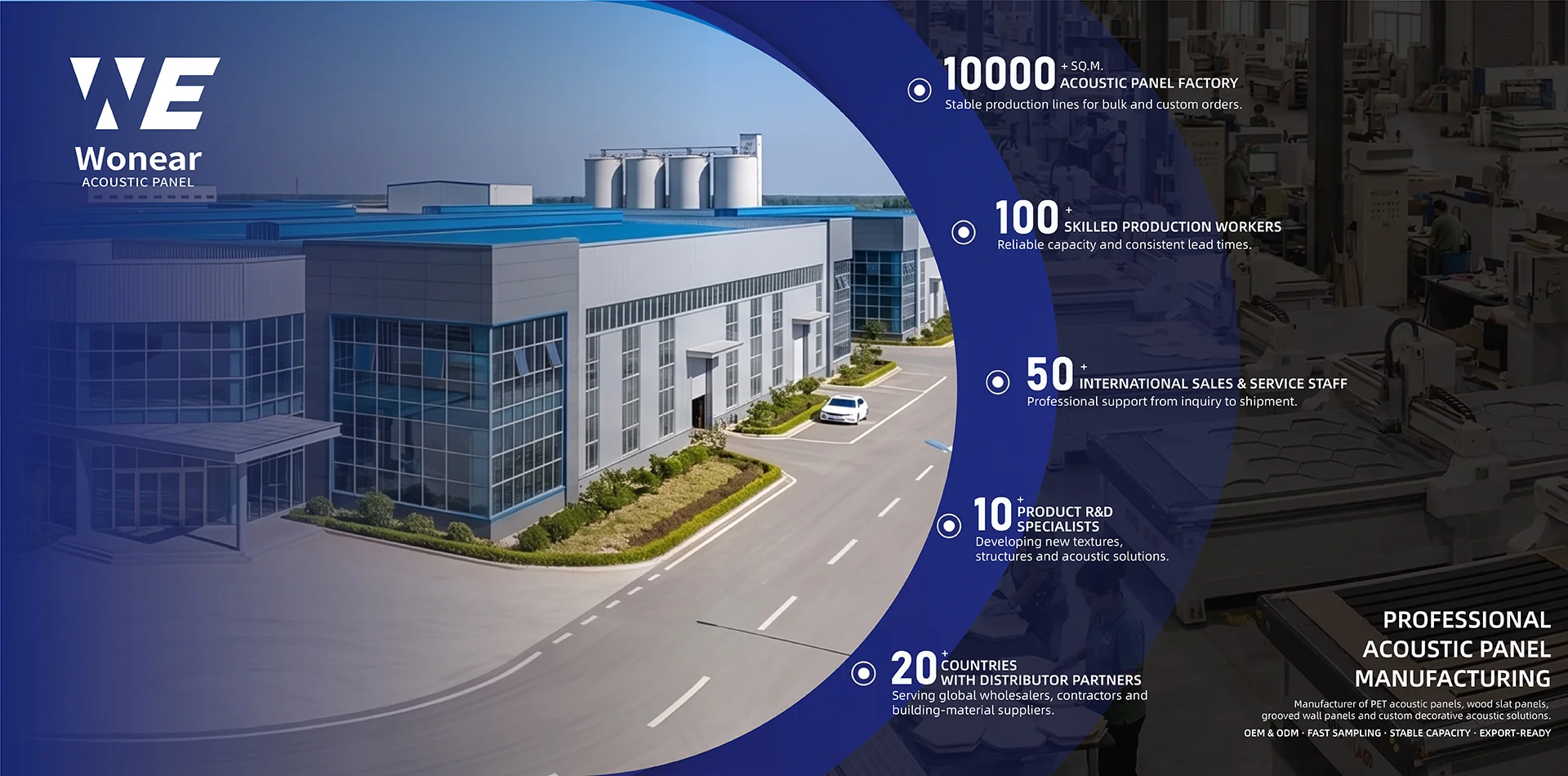 Factory түз PET акустикалык панелдер Factory түз PET акустикалык панелдер