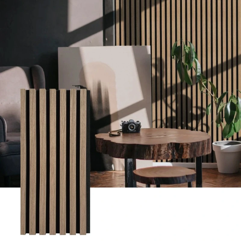 Wood Slat акустикалык дубал панели ички үн жутуу үчүн