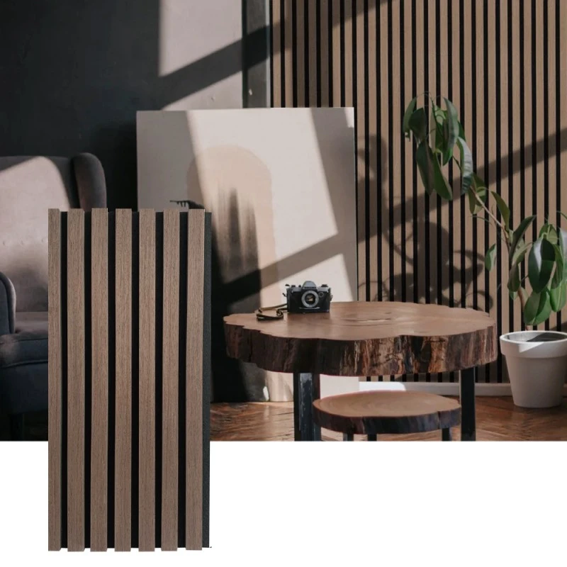 Wood Slat акустикалык дубал панели ички үн жутуу үчүн