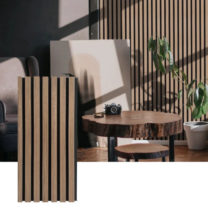 Wood Slat акустикалык дубал панели ички үн жутуу үчүн