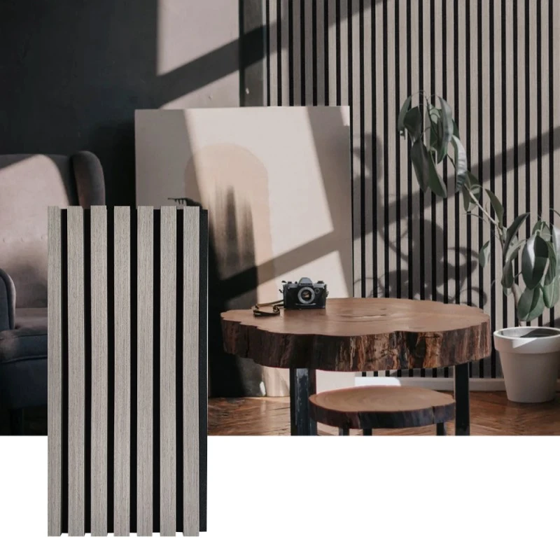 Wood Slat акустикалык дубал панели ички үн жутуу үчүн